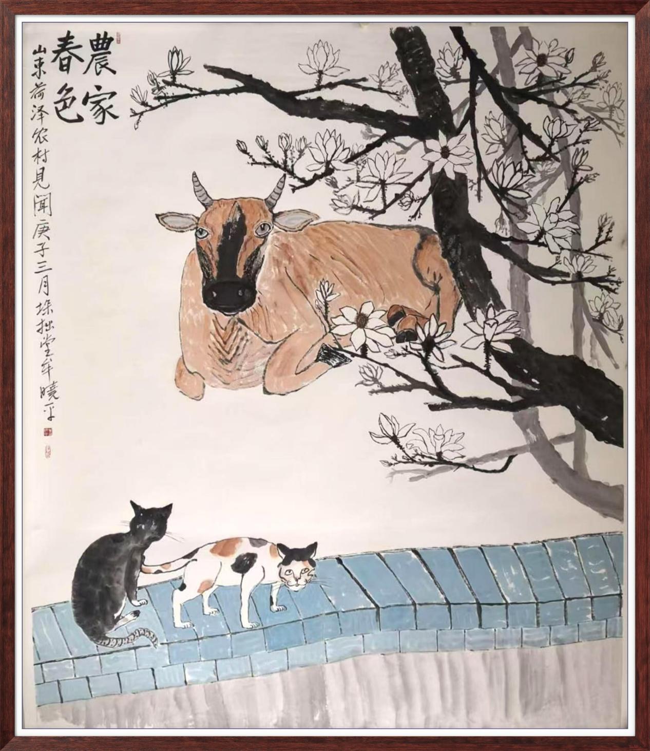 中国人民艺术网牟晓平老师作品样稿