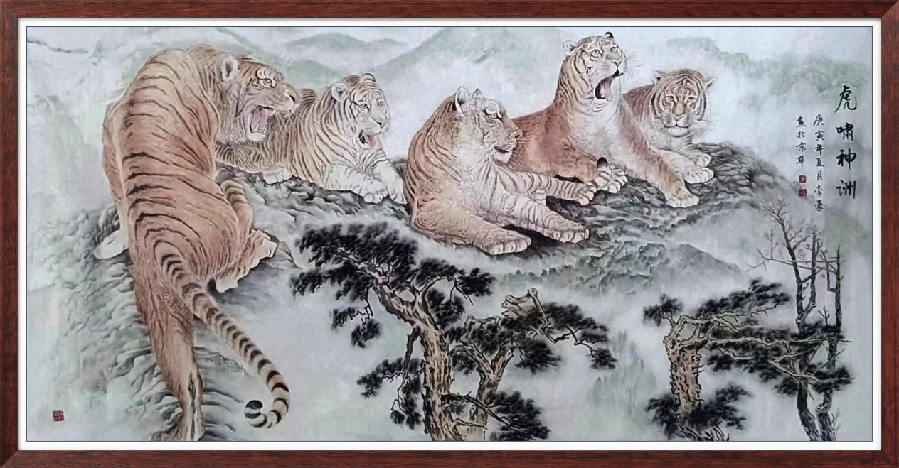 中国人民艺术网李豪老师作品样稿